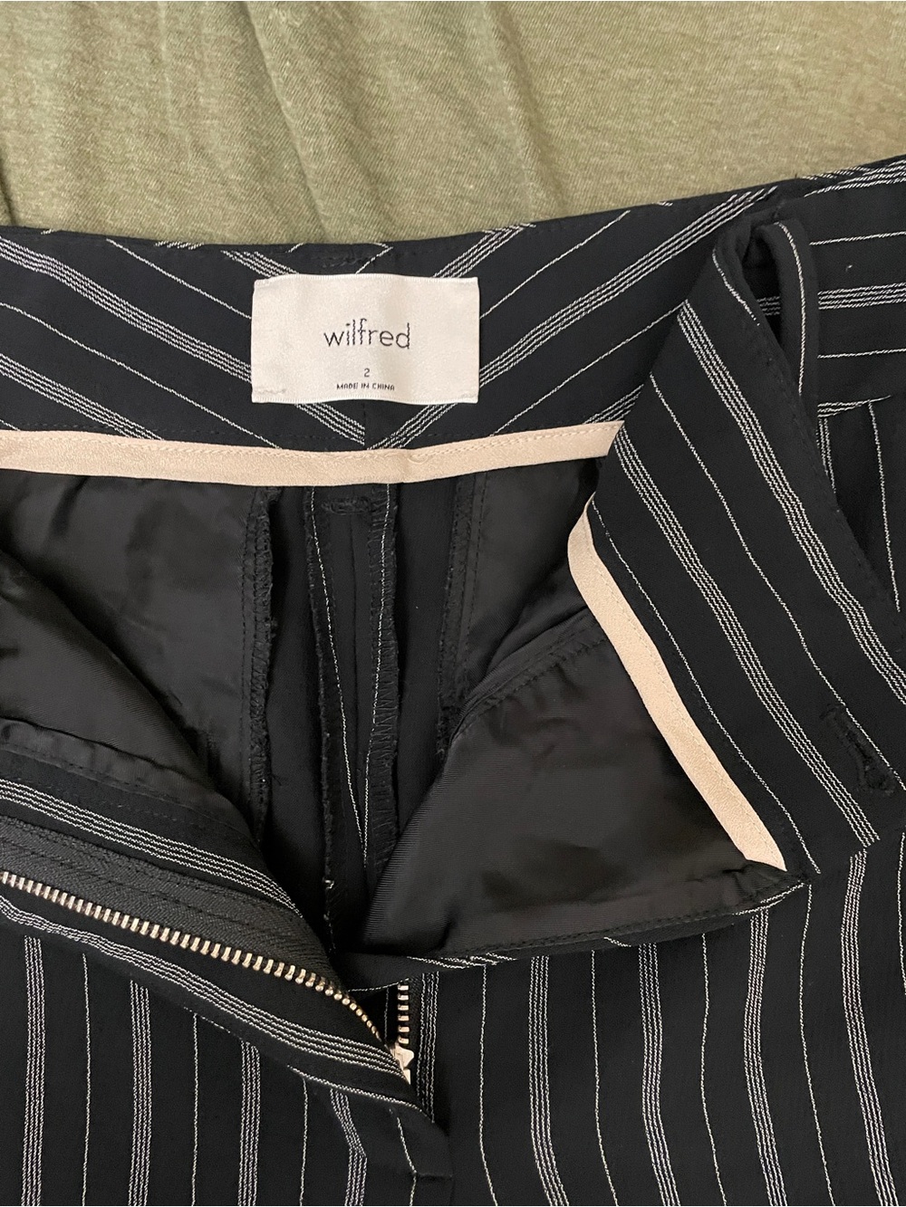 Wilfred by Aritzia, ankle length pants